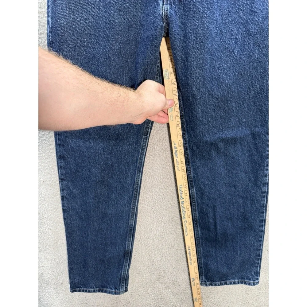 Wrangler‎ Jeans Mens 33x32 Blue Denim Regular Fit Workwear Chore Skater Grunge